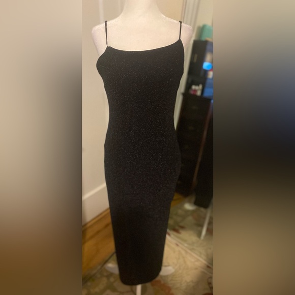 NWOT Lavender Brown long sleeveless dress. - Picture 1 of 10